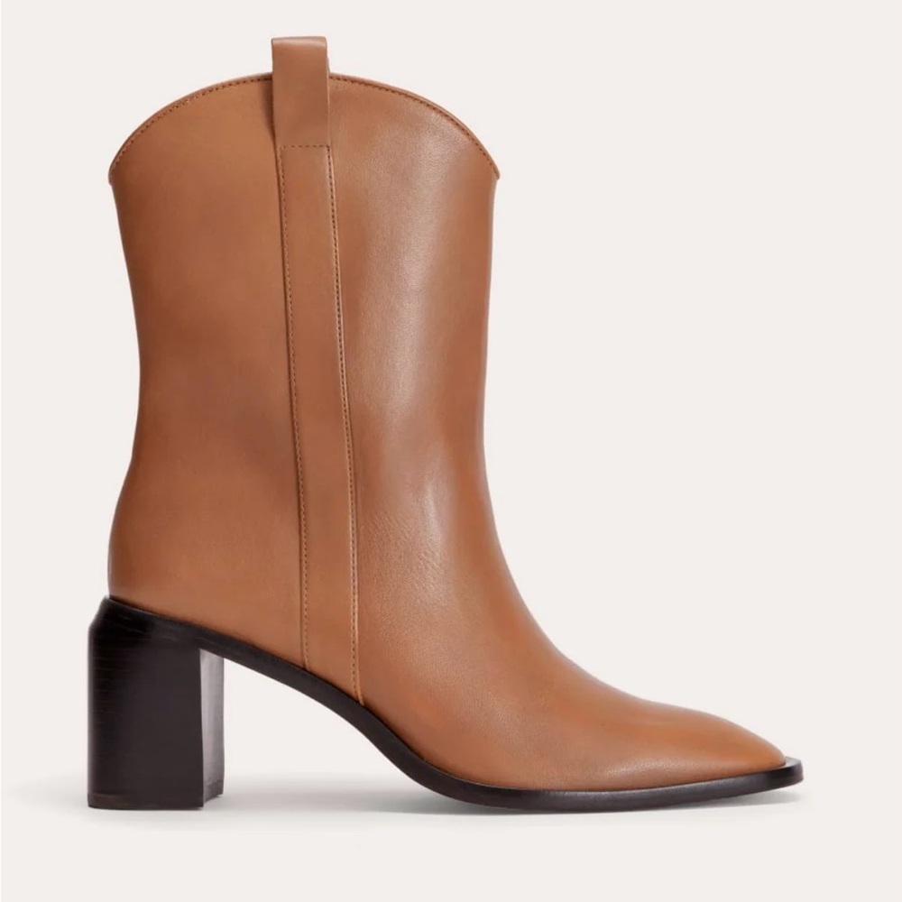 Everlane Outlaw Boot in Saddle Brown